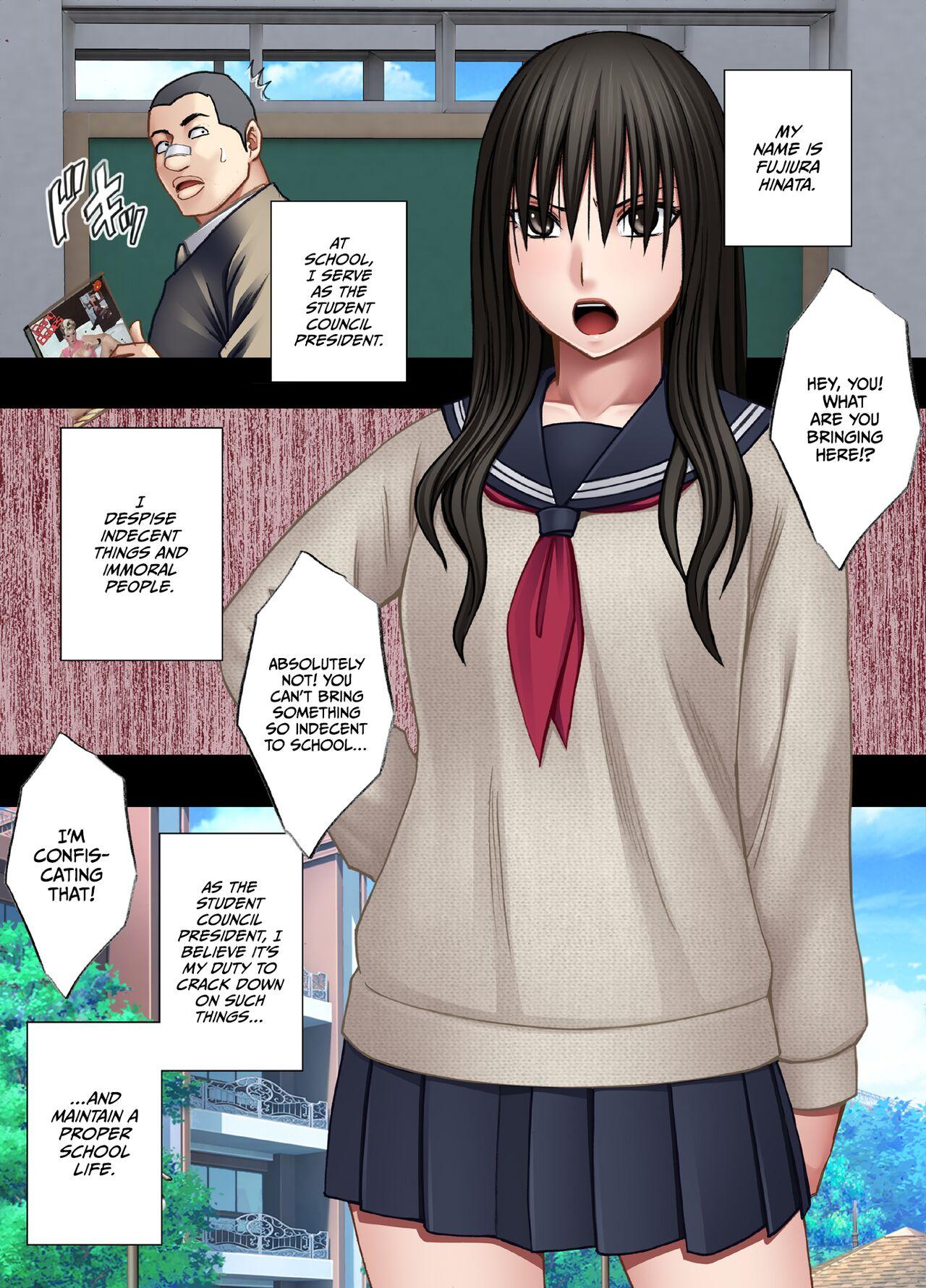 Hentai roujin ni syuujinkanshi car sex wo saserarete - Page 3