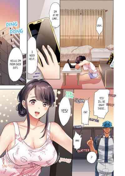 Zaitaku OL, Yotsunbai Iki! Heya Made Gamandekinai Deribarii SEX 1 | WorkHome Clerk, Cums on All Fours! Impatient Delivery Sex 1 2