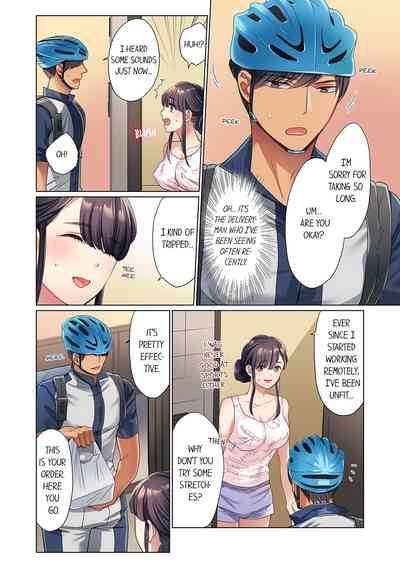 Zaitaku OL, Yotsunbai Iki! Heya Made Gamandekinai Deribarii SEX 1 | WorkHome Clerk, Cums on All Fours! Impatient Delivery Sex 1 3