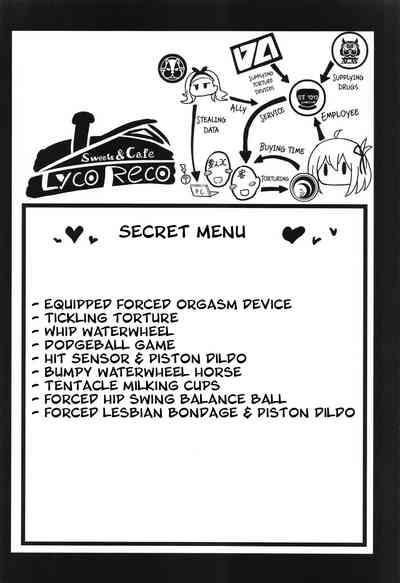 Kissa Lyco Reco Kanban Musume Nishikigi Chisato Jinmon Chousho 2