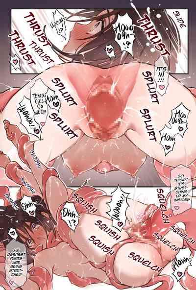 Mahou Shoujo no Shokushu Shoukan Onanie Nikki | Diary of a Magical Girl's Tentacle Masturbation Summoning 9