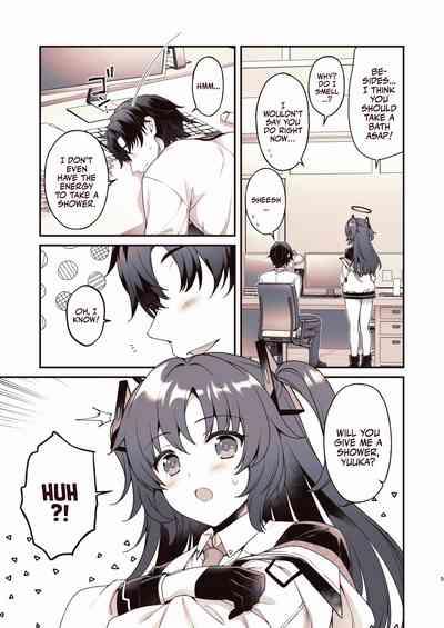 Shower de Yuuka to | Shower Time With Yuuka! 4