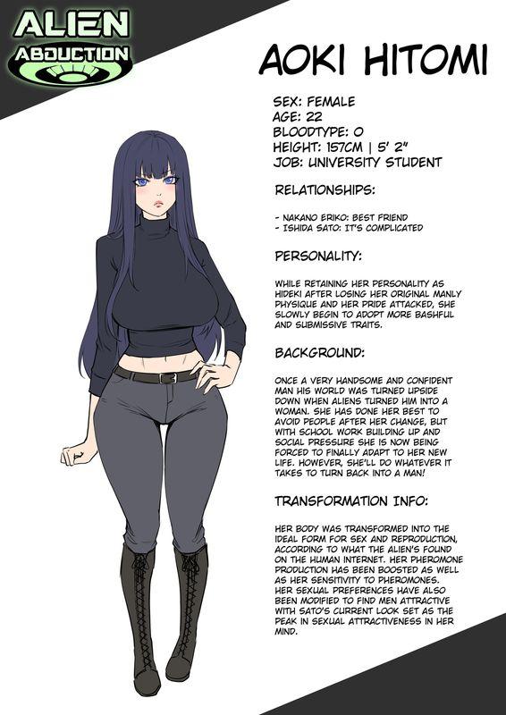 Alien Abduction Character Profiles 1