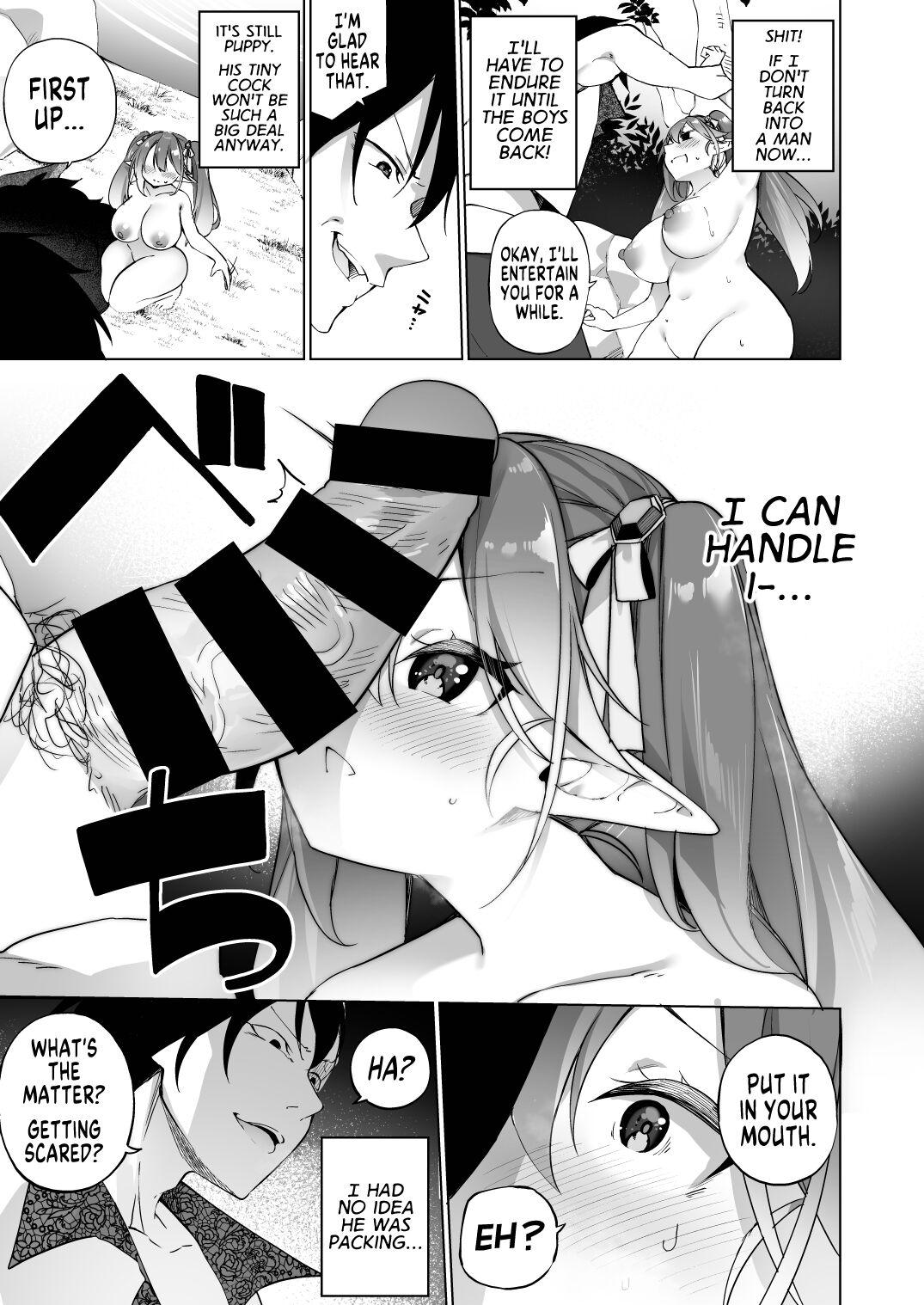 Mesugaki Elf ni Natta Don Elf-ka no Kusuri part 3 | A Bandit Chief Who Turned Into a Bratty Elf Girl Elvification Drug part 3 22