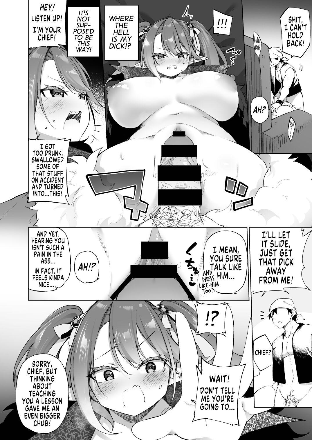 Mesugaki Elf ni Natta Don Elf-ka no Kusuri part 3 | A Bandit Chief Who Turned Into a Bratty Elf Girl Elvification Drug part 3 7