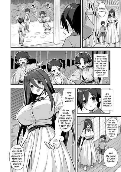 Kaidan Toshi Densetsu Inaka de Ooki na Oneesan Ie ni Sasowaretara Maiban Rankou Ecchi shiteiru Ie Datta 10