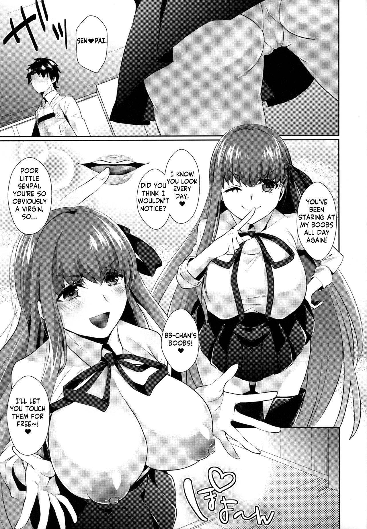 Milf Porn BB-chan no Oppai Channel - Fate grand order Gay Hardcore - Picture 3
