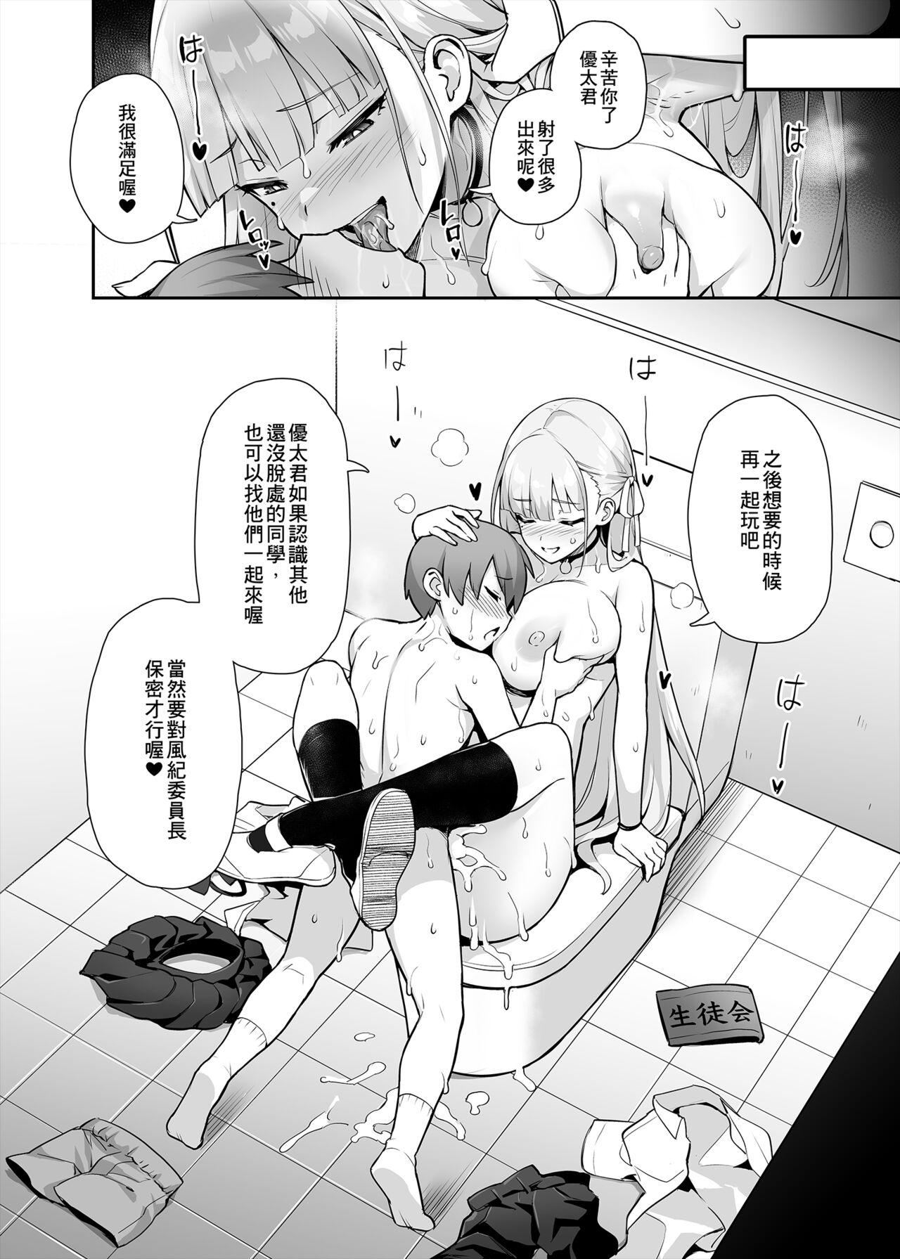 Akogare no Seitokaichou ga Kyonyuu Sugiru Ken - Page 14