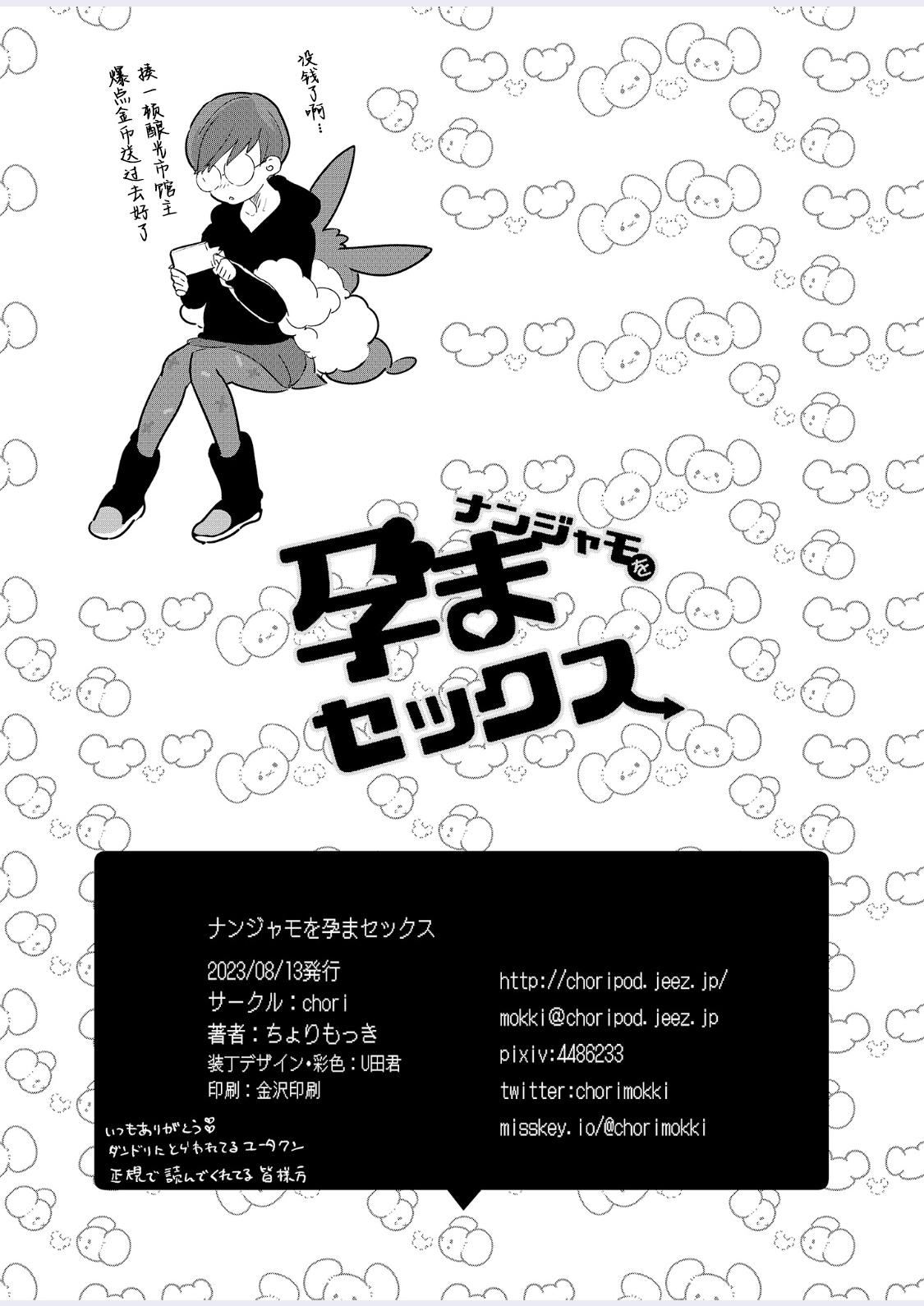 Nanjamo o HaramaSex | 虹恋树奇的孕前最后一舞 - Page 33