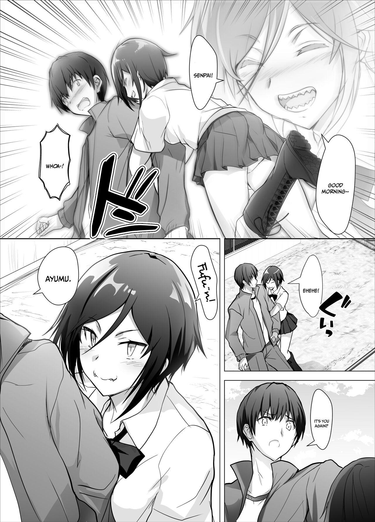 Gizaba Kouhai-chan ga Guigui Semete Kuru Hon - Page 3