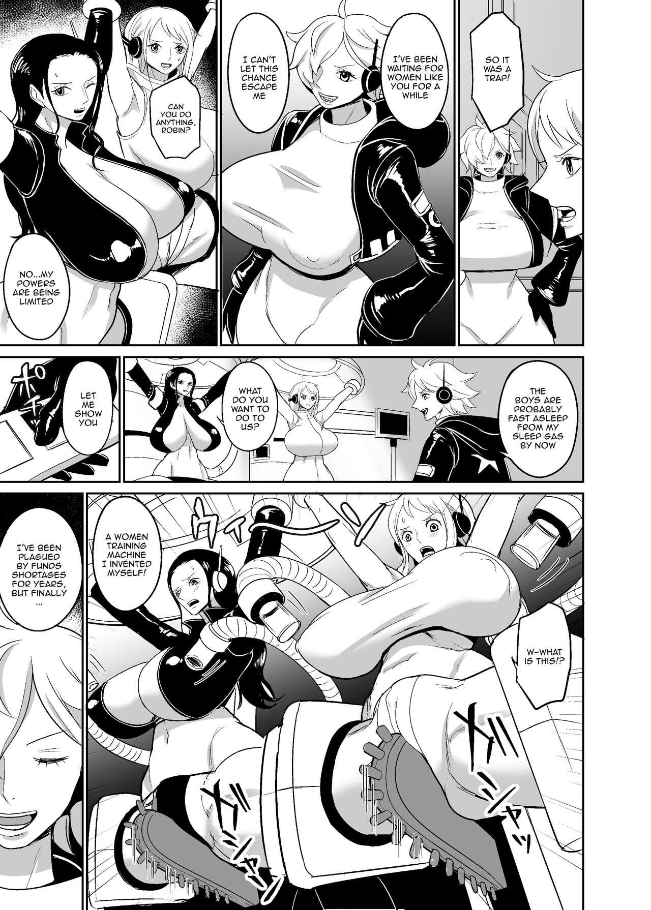 Namirobi Female Pirate Forced Climax Machine Rape - Page 4
