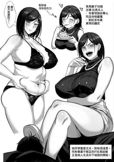お嬢様育ちの生意気セレブ妻を汚いおっさんチンポでわからせる 黒消しver 4