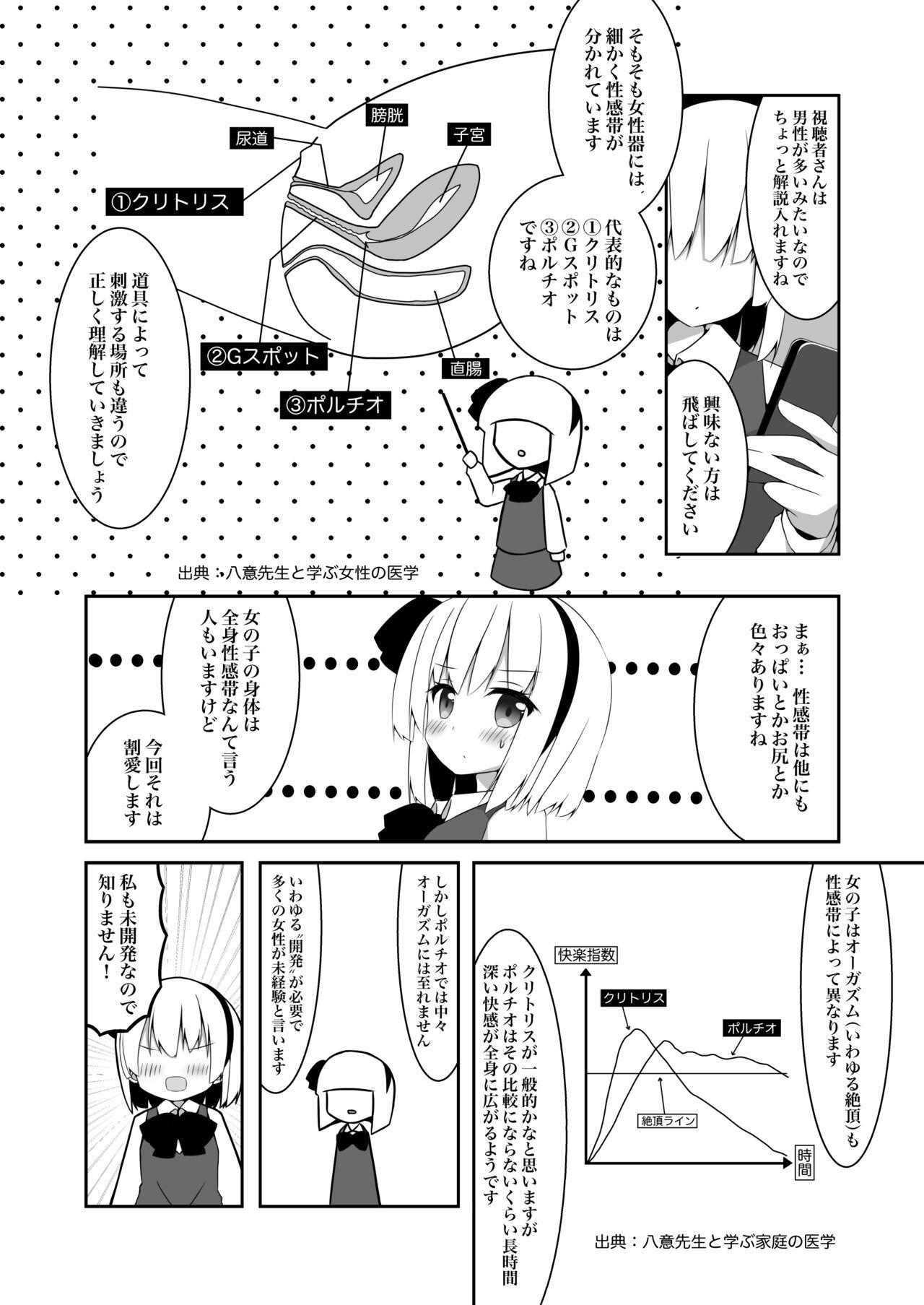Youmu-chan ga Adult Goods no Review o Suru Hanashi - Page 6