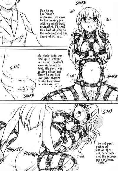 Joshidai nama zenshin kōsoku naizō kakuchō kyōsei zetchō | College girl fully restrained internal organs expanded forced to climax 2