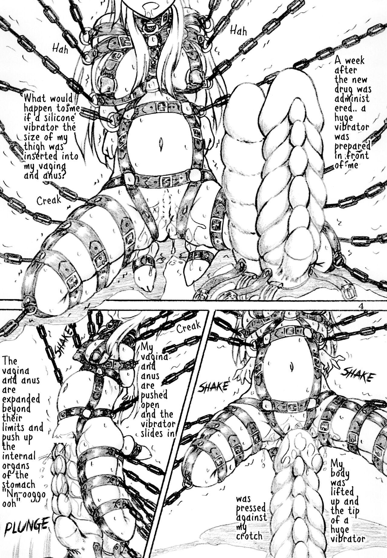 Joshidai nama zenshin kōsoku naizō kakuchō kyōsei zetchō | College girl fully restrained internal organs expanded forced to climax 3