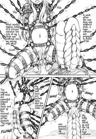 Joshidai nama zenshin kōsoku naizō kakuchō kyōsei zetchō | College girl fully restrained internal organs expanded forced to climax 4