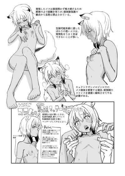 Zukai Kyokutou Giniro Jinrou-chan no Kaikata Handbook Hatsujouki no Osewa Hen 6