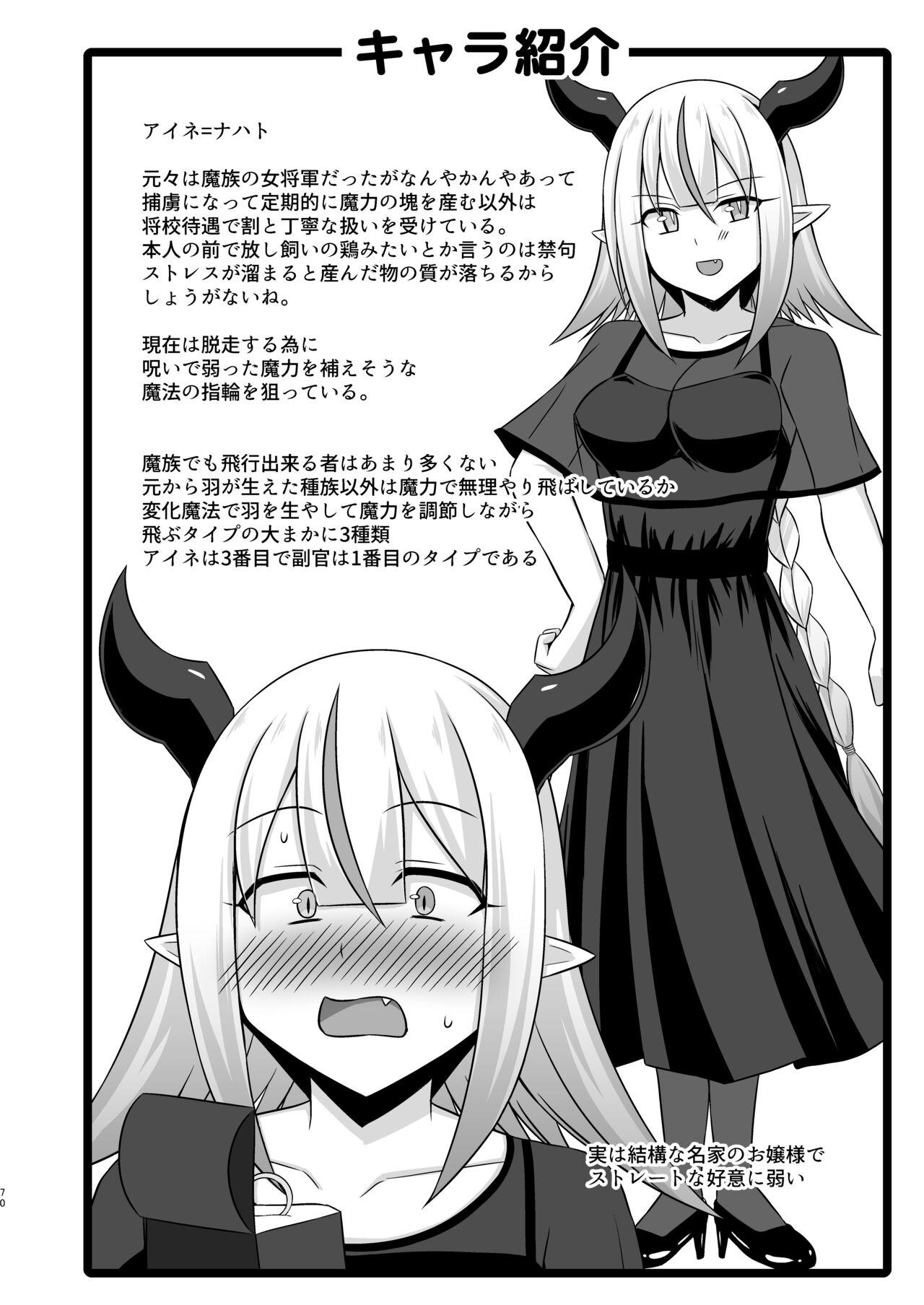 幻想妊婦臨歓 生意気な女魔族ちゃんが人間のオスにわからされていっぱいボテ腹エッチさせられる本 69