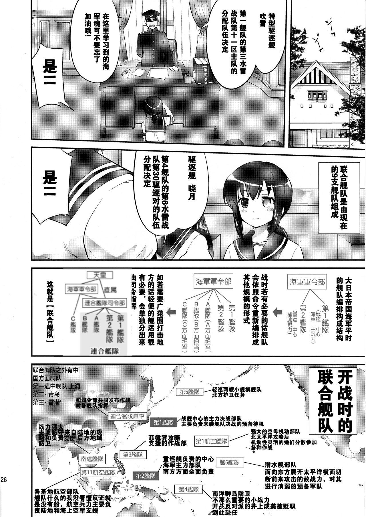 (C88) [Takotsuboya (TK)] Teitoku no Ketsudan  Showa 16-nen no Haisen (Kantai Collection -KanColle-) [Chinese] [卞赤鲤汉化](个人修正） 24