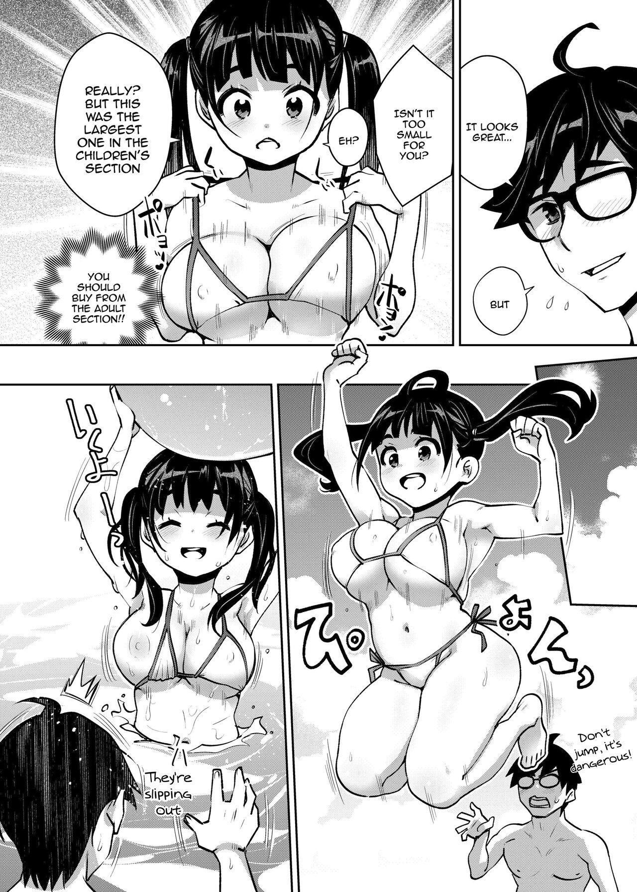 Inakax 7! Pool to Kouishitsu de Kossori Ecchi Hen | Inakax 7! Having Sneaky Sex In The Pool And The Locker Room 5