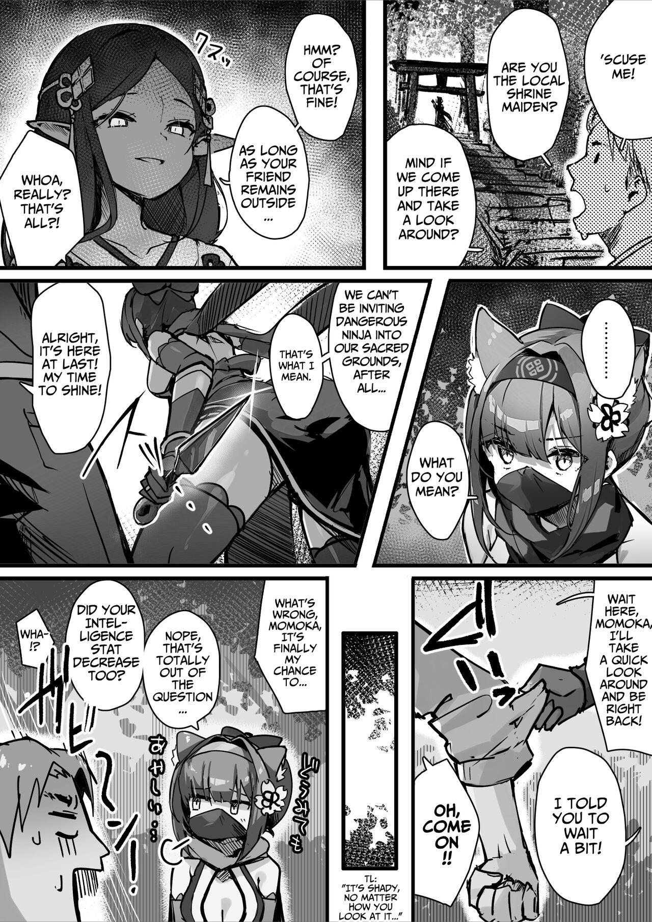 Hyakudaku no TouKunoichi vs Slime Hen | Tower of a Hundred Imourities Part One: A Kunoichi's battle against Slimes - Page 13