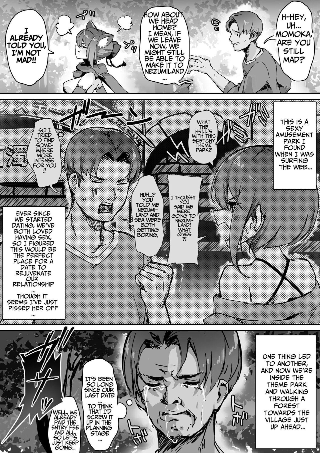 Hyakudaku no TouKunoichi vs Slime Hen | Tower of a Hundred Imourities Part One: A Kunoichi's battle against Slimes - Page 4