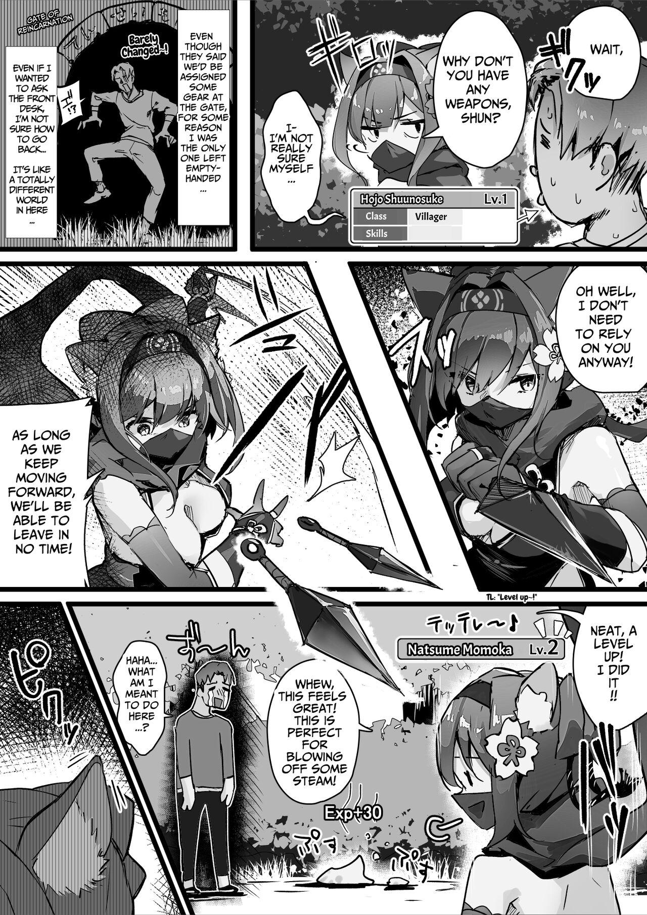 Hyakudaku no TouKunoichi vs Slime Hen | Tower of a Hundred Imourities Part One: A Kunoichi's battle against Slimes - Page 6