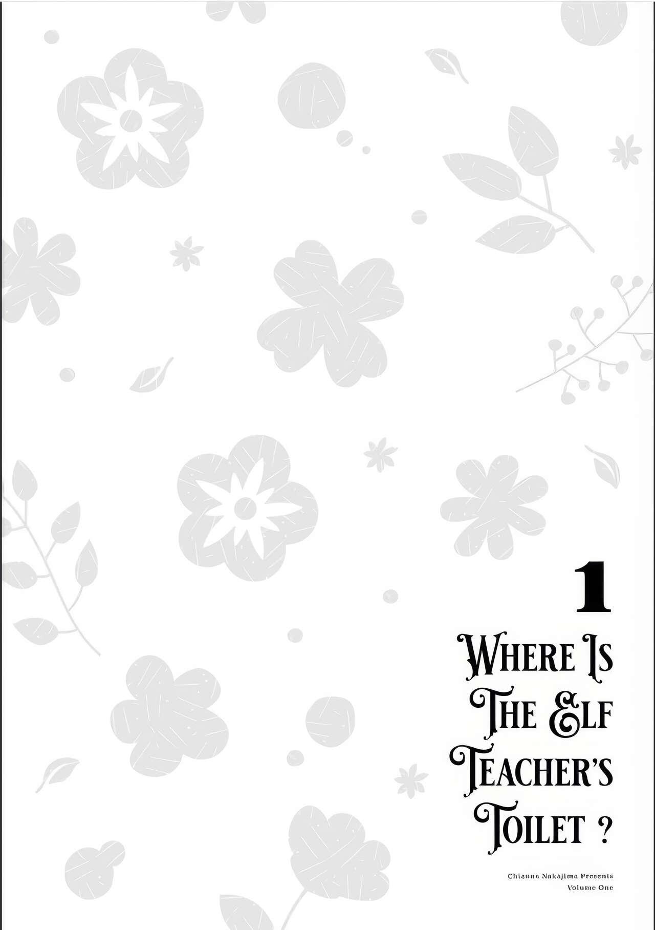 Where is the elf teacher's toilet? 13