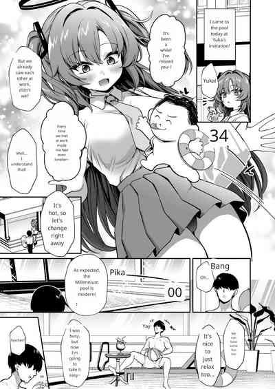 Bishyo Nure Yuuka to Sukumizu Ecchi 2