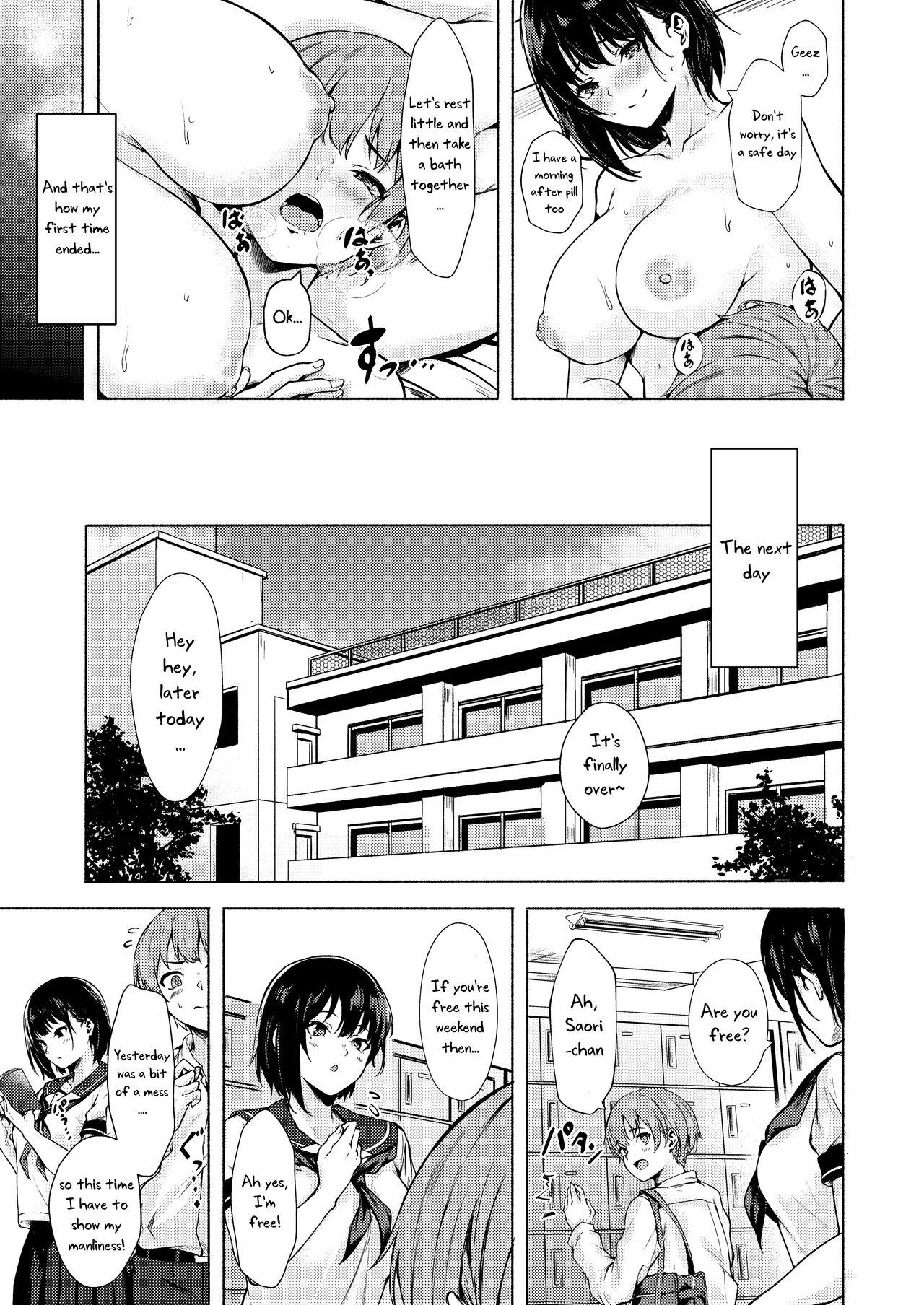 Okki na Saori-chan wa Bukiyou ni Eroi - Page 24