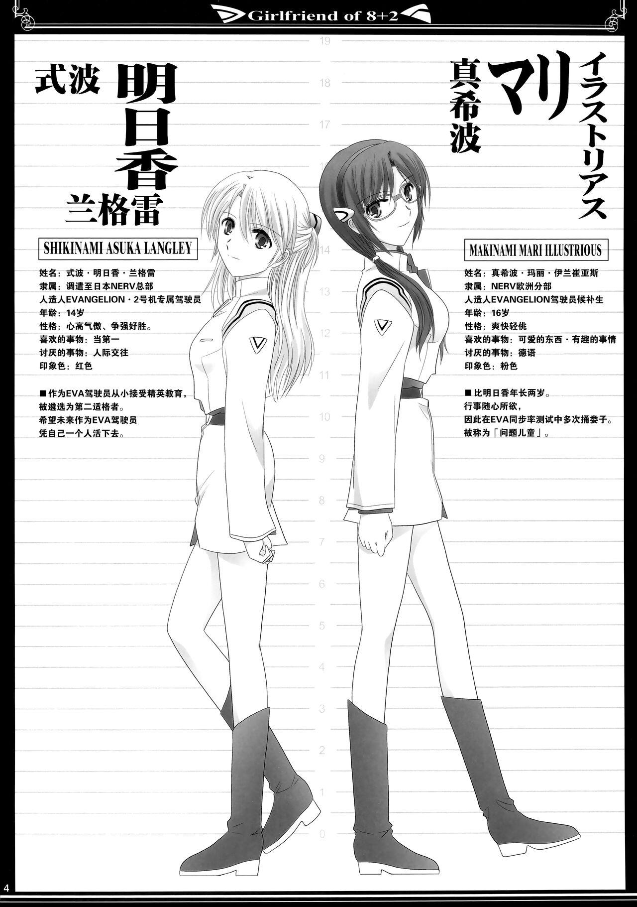 (C83) [美術部 (しづきみちる)] 8+2のガールフレンド (新世紀エヴァンゲリオン)【透明声彩汉化组】 3