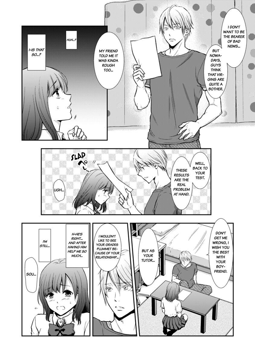 "Sex no Benkyou Shiyokka?" Kareshi ga Iru no ni Itoko kara Shojo wo Ubaware Zecchou Shidou 13 - Page 5