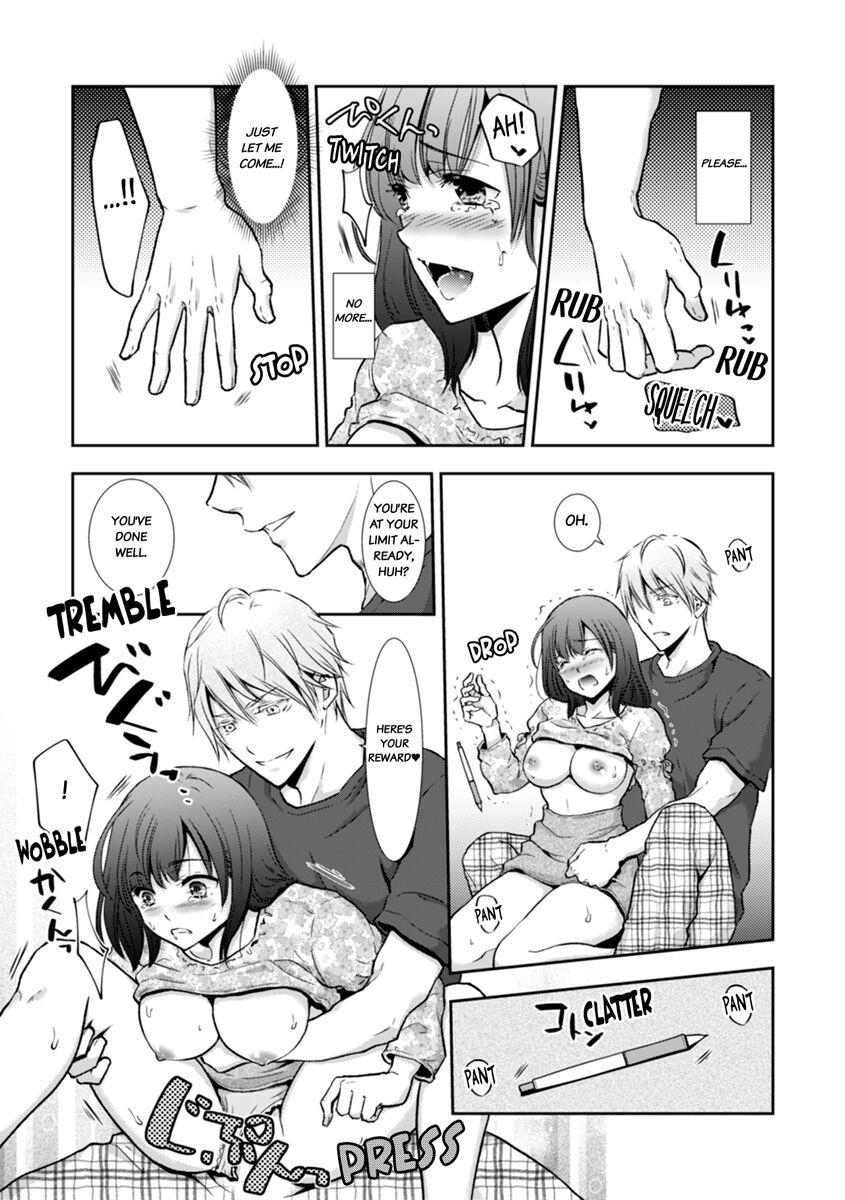 "Sex no Benkyou Shiyokka?" Kareshi ga Iru no ni Itoko kara Shojo wo Ubaware Zecchou Shidou 13 - Page 75