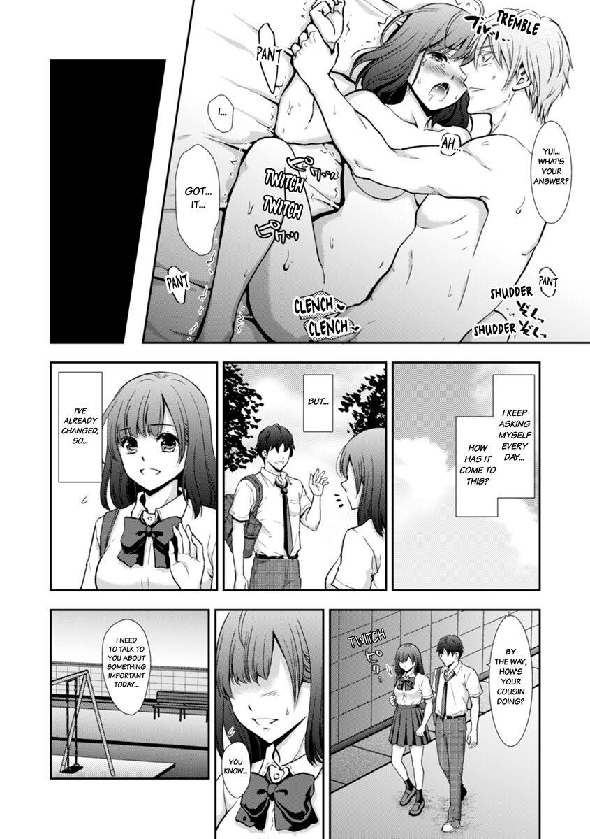 "Sex no Benkyou Shiyokka?" Kareshi ga Iru no ni Itoko kara Shojo wo Ubaware Zecchou Shidou 13 - Page 80