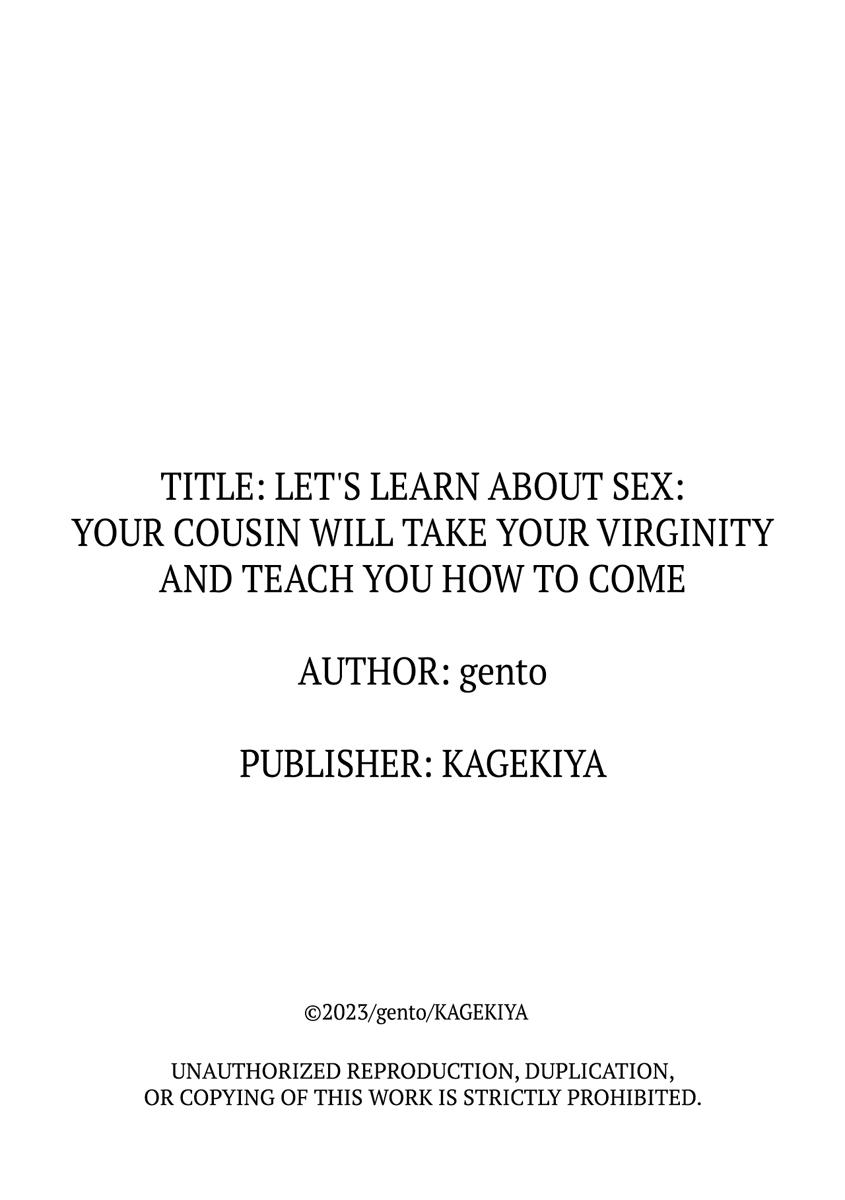 "Sex no Benkyou Shiyokka?" Kareshi ga Iru no ni Itoko kara Shojo wo Ubaware Zecchou Shidou 13 - Page 81