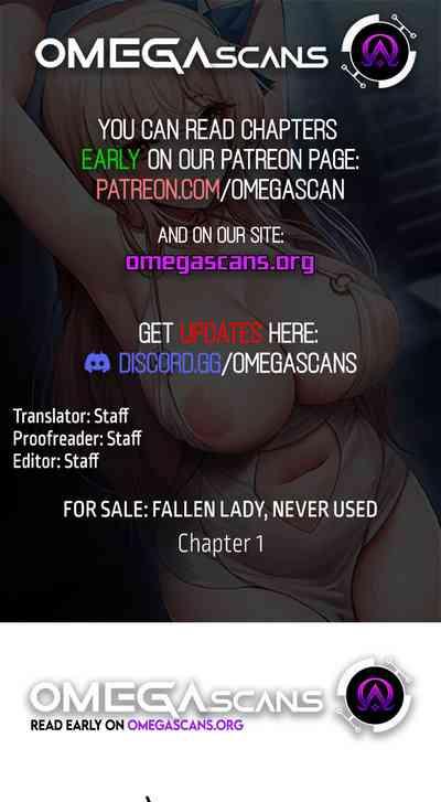 For Sale: Fallen Lady, Never Used 2