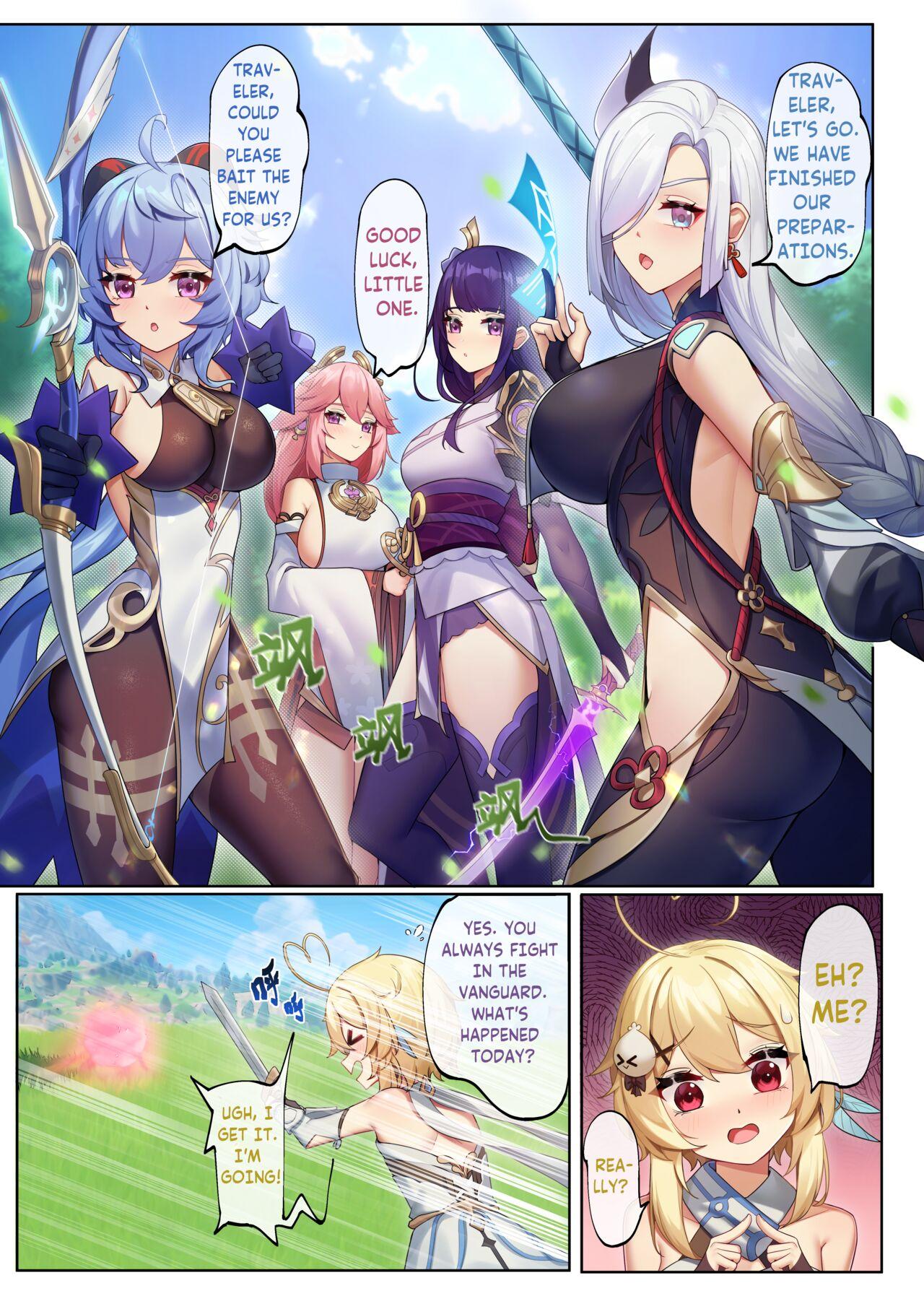 Teyvat ni Teni Shitara, Chimyaku Ijou de Minna Les ni Nacchatta | When I was Teleported to Teyvat, A Ley Line Disorder Turned Everyone into Lesbians - Page 7
