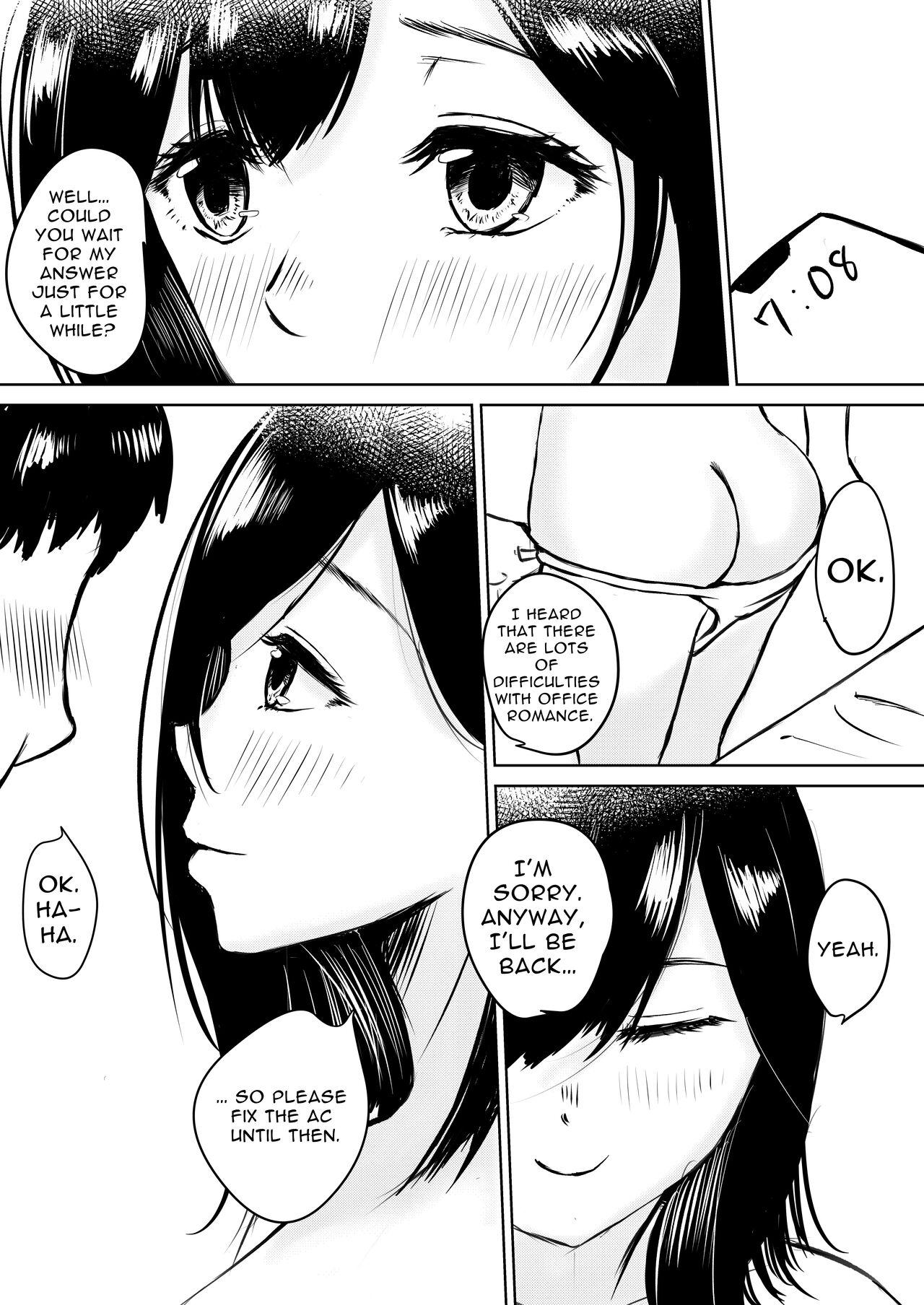Kareshi Mochi no Senpai to AirCon ga Kowareta Heya de Asa made... | Senpai Has A Boyfriend, But When We're In A Room With No AC Till Morning... - Page 34