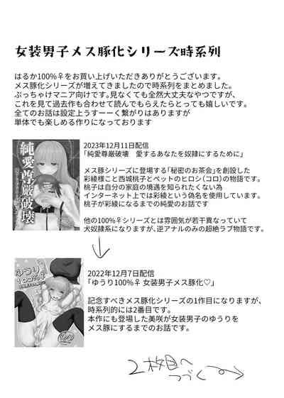 はるか100%♀ 御曹司強制女装メス豚化 2