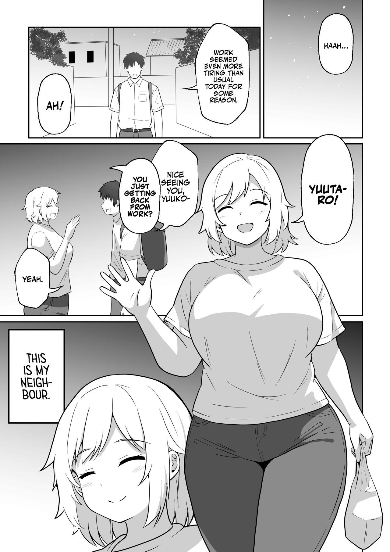 Apart no  Otonari-san  ga Yarasete Kureru  Hanashi My Nextdoor Neighbor Let Me Fuck Her - Page 2