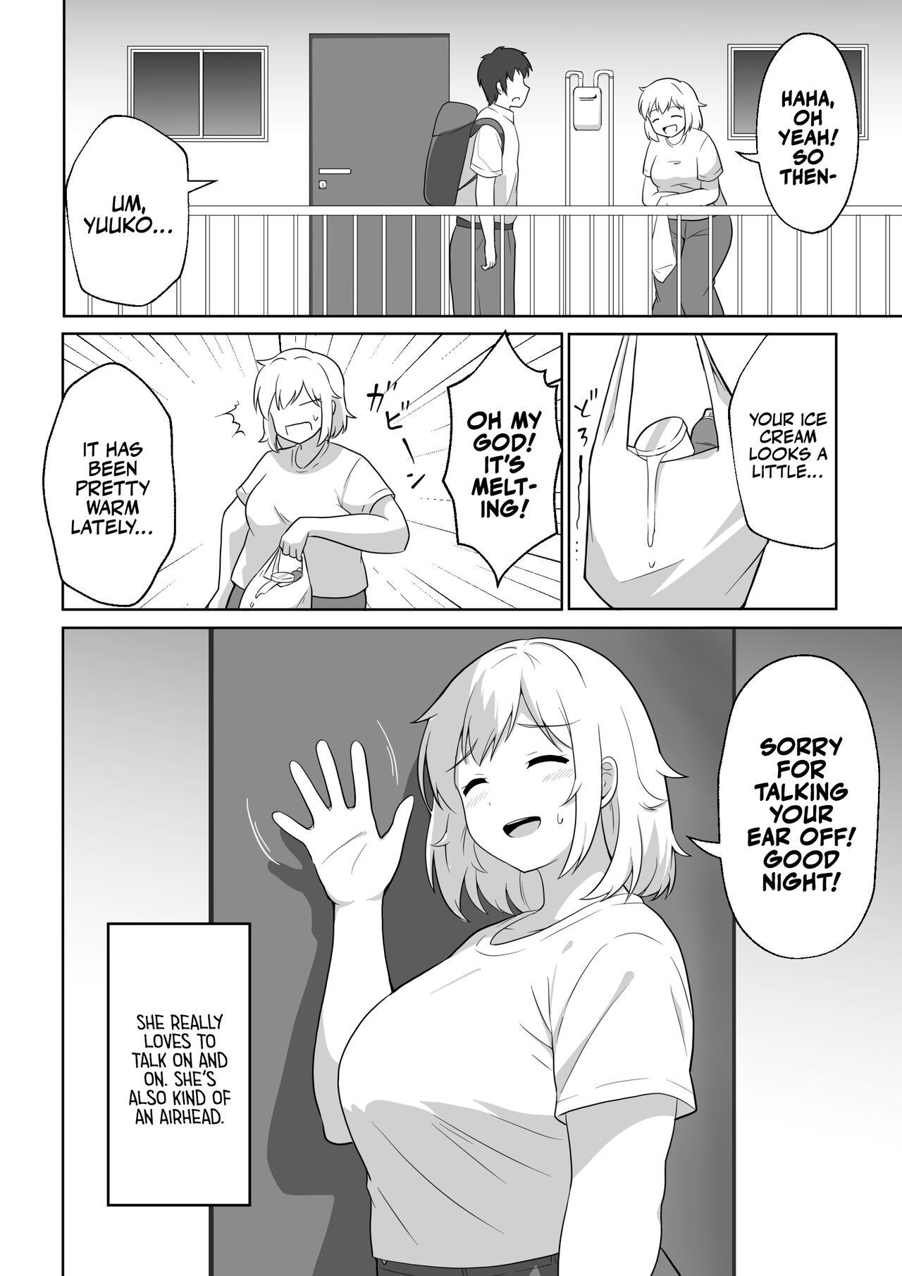 Apart no  Otonari-san  ga Yarasete Kureru  Hanashi My Nextdoor Neighbor Let Me Fuck Her - Page 3
