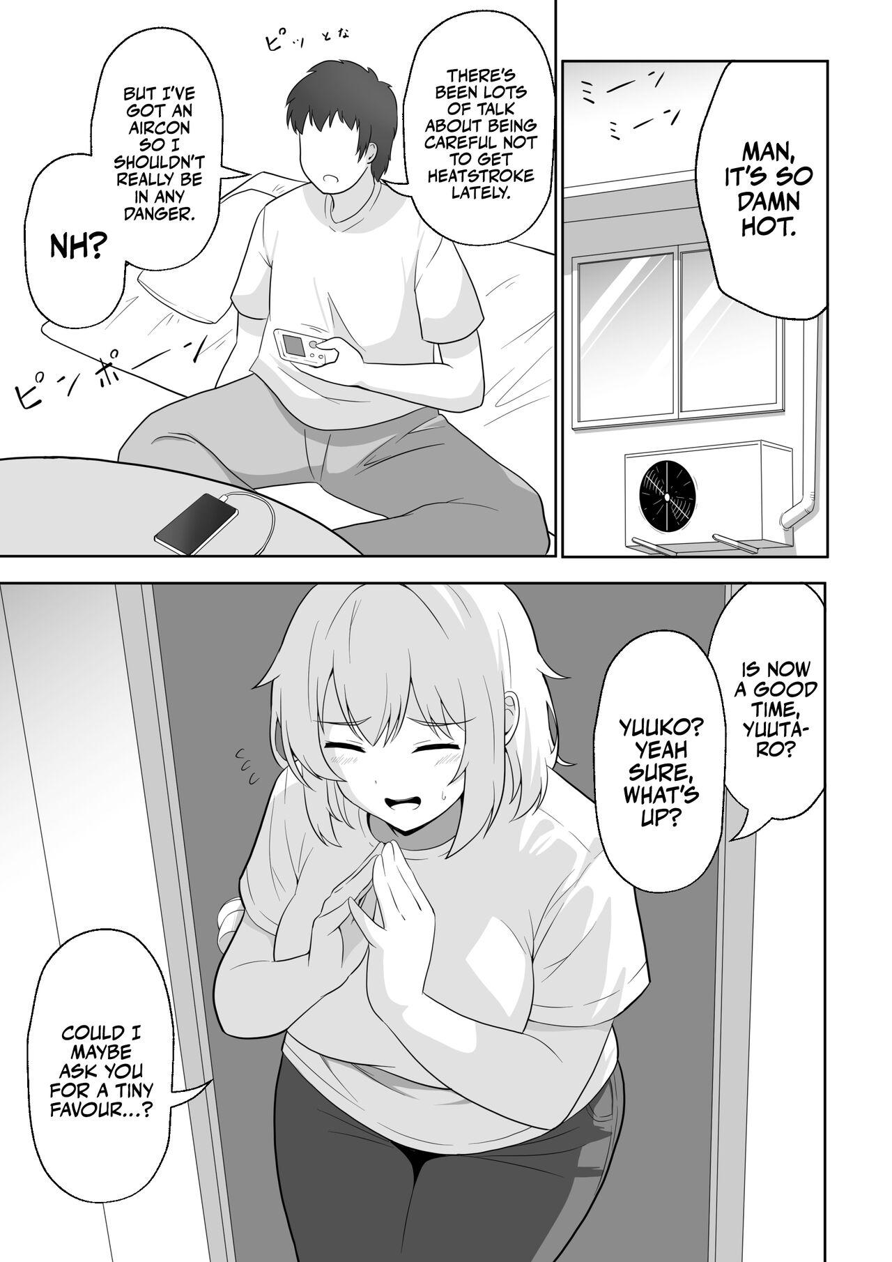 Apart no  Otonari-san  ga Yarasete Kureru  Hanashi My Nextdoor Neighbor Let Me Fuck Her - Page 4