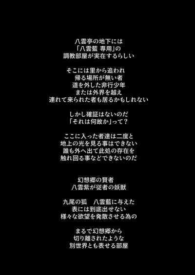 Yakumo Ran ni Yoru Seidorei Choukyou Ichiji no Tawamure 6