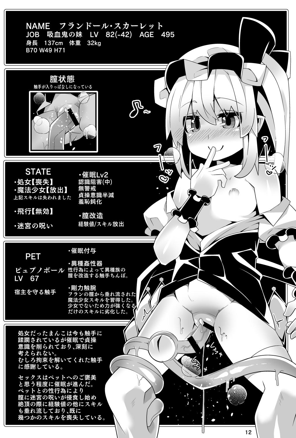 Fran-chan's Erotic Trap Dungeon: Making love to Hypnotic tentacles - Page 12