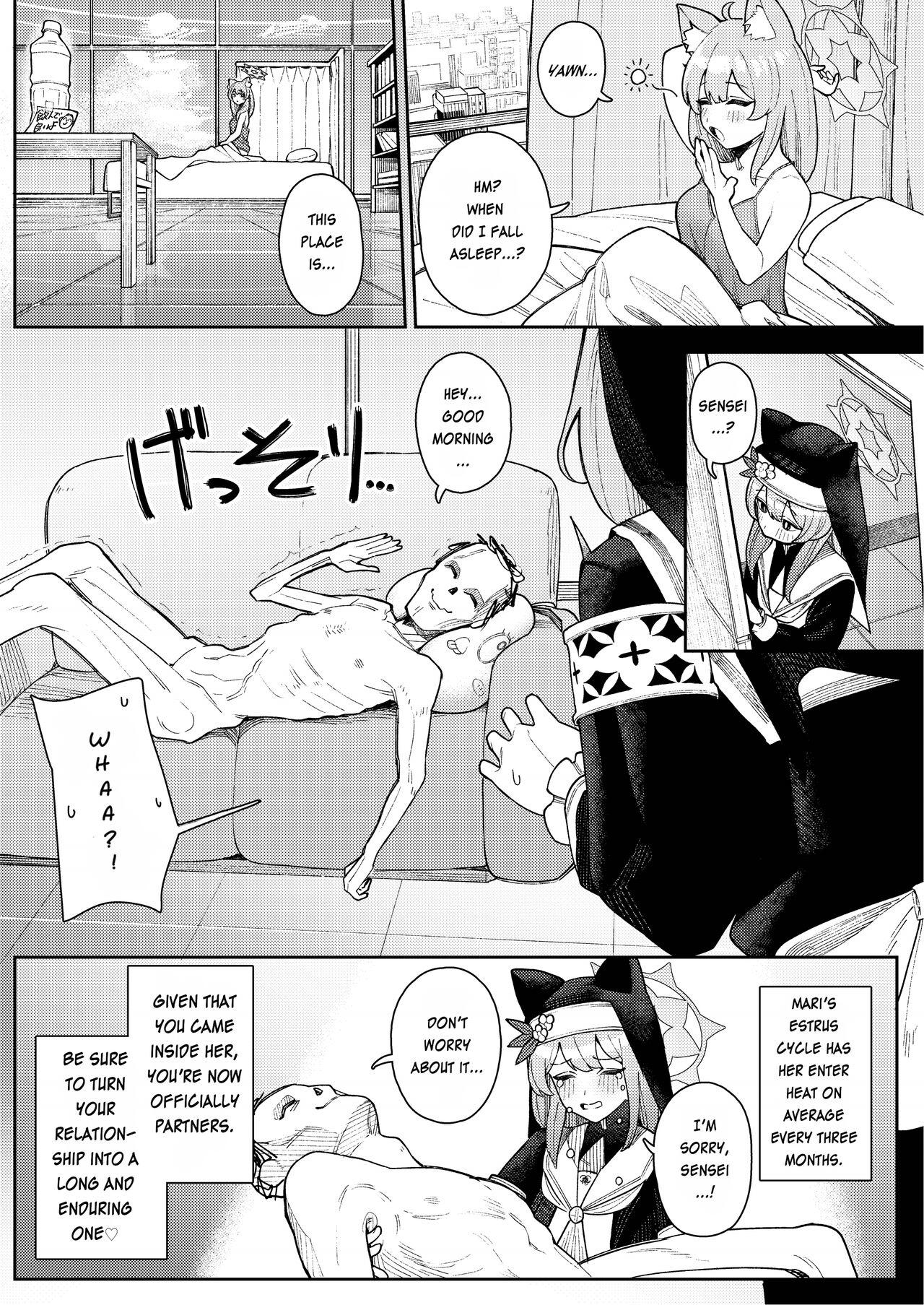 [Ushikani Gassen (Kanikoucha, Saio ga Ushi) Iochi Mari no Hatsujyouki Taisaku Bible (Blue Archive) [English] [SDF] [Digital] 25