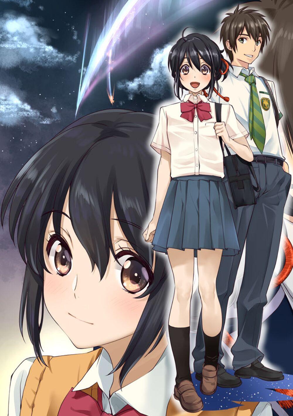 (C91) [大坂魂 (うげっぱ)] Shooting star (君の名は。) (colored by mikakucoloring) - Hentaiaz.com - 1