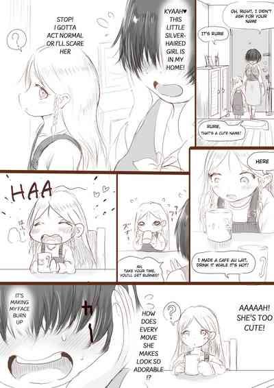 Anraku-san wa Ginpatsu Half Shoujo wo Iyashitai 4