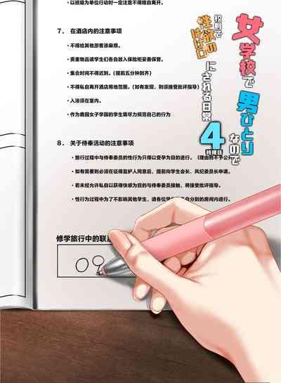 Jogakkou de Otoko Hitori na node Kousoku de Seiyoku no Hakeguchi ni Sareru Nichijou 4-Jigenme 5