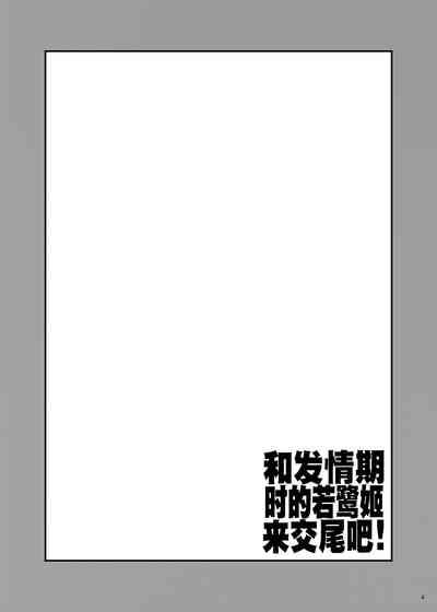 Hatsujouki no Wakasagihime to Koubi Shiyo! | 和发情期时的若鹭姬来交尾吧！ 3