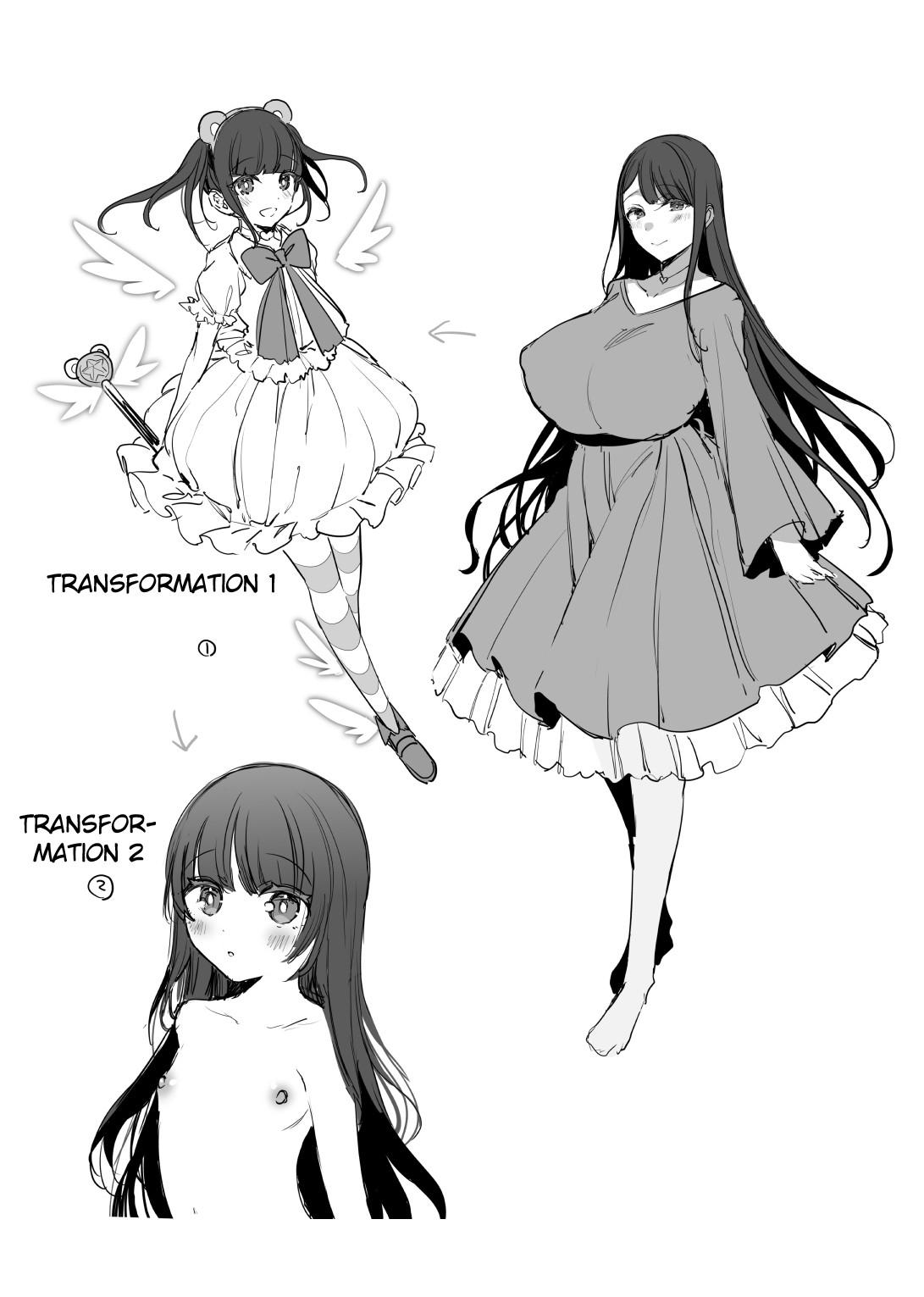 Hahaoya Mahou Shoujo Loli-ka NTR Manga 10